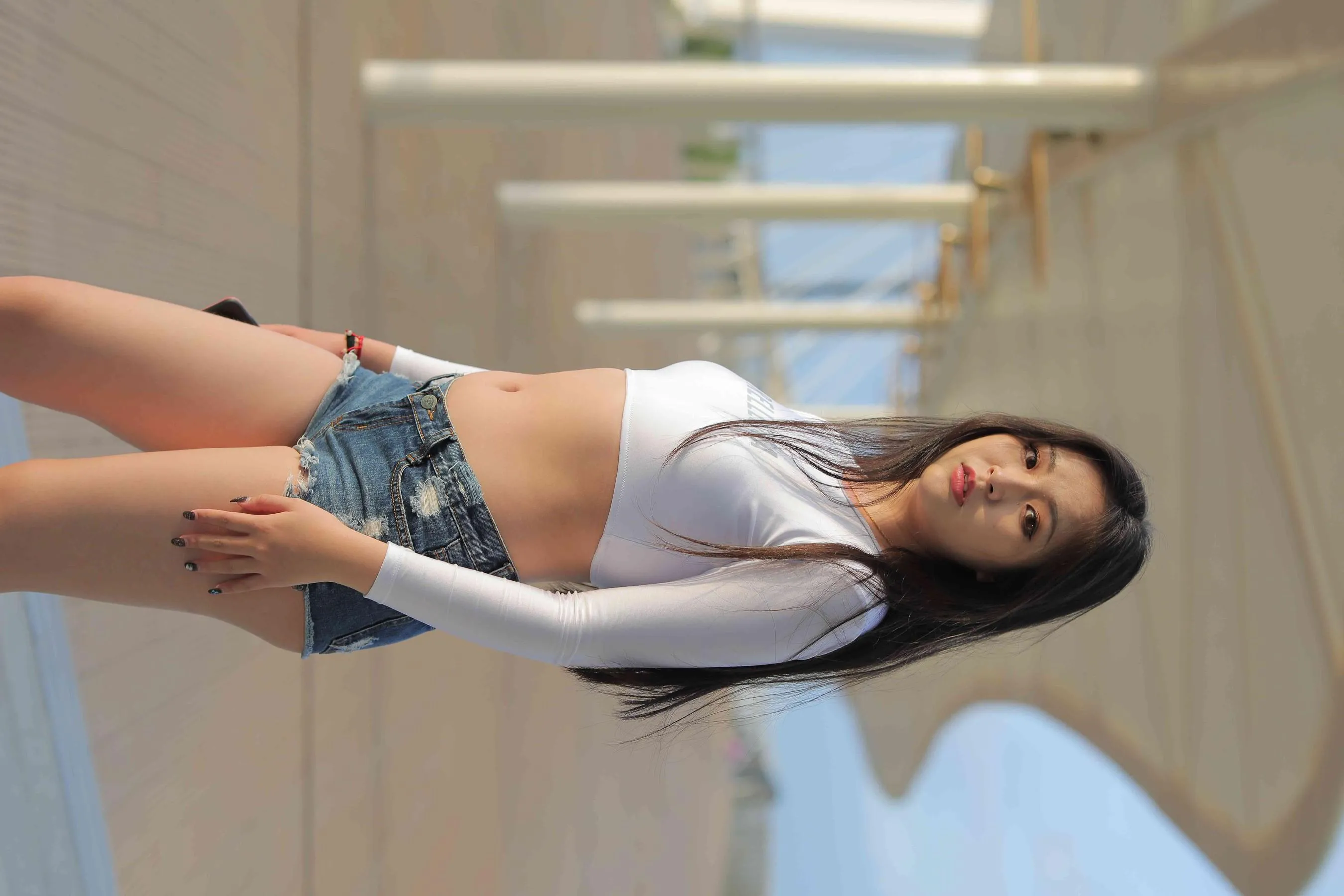 [魔镜街拍] NO.030 街拍牛仔热裤美女 [139P]插图5